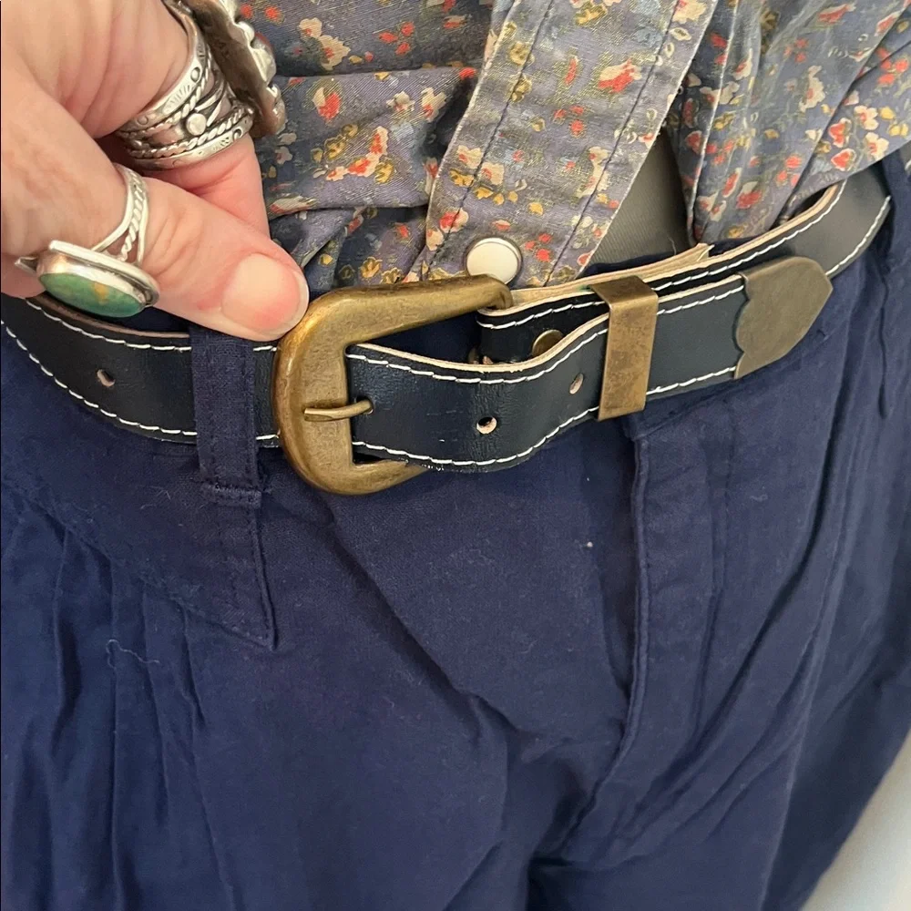 Vintage 80’s NOS Navy Pants - Picture 3 of 15